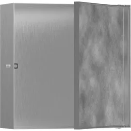 Hansgrohe XtraStoris Rock Wandnische 300x300x100mm, m befl. T., ES Optic