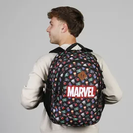 Karactermania Marvel The Avengers Chibi Plus Running Rucksack - Black - One Size