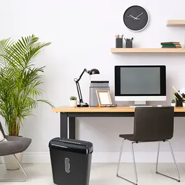 Hama Home X12CD Aktenvernichter mit Partikelschnitt