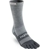 Injinji Unisex Outdoor Midweight Crew Nüwool grau