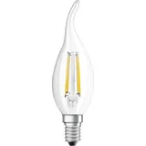 Osram LED Kerzenlampe Superstar Plus Windstoß E14