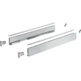 Hettich Zarge AvanTech YOU Set, Höhe 77 mm, NL 500 mm, silber, links und rechts