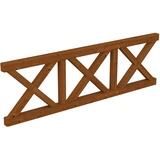 SKANHOLZ SKAN HOLZ Brüstung Andreaskreuz 270 x 84 cm Douglasie
