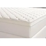 Set One by Musterring Florida Topper mit Viscoelastikschaumkern 180 x 200 cm weiß
