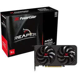 PowerColor Reaper AMD Radeon RX 9060 XT 8GB GDDR6, Radeon RX 9060 XT, 8 GB, GDDR