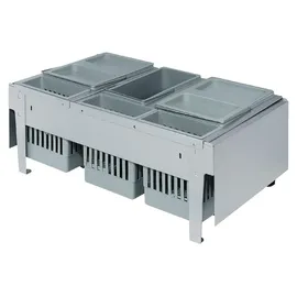 HAILO Abfallsystem AS XXL 800 12 l Grau