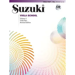 Suzuki Viola School Viola Part & CD, Volume 3 (Revised)