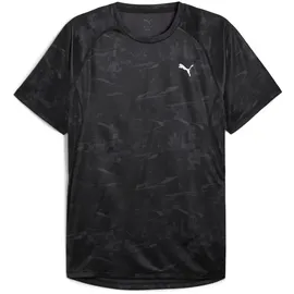 Puma Run Velocity Print Laufshirt Herren 01 - PUMA black XL