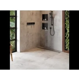 Hansgrohe RainDrain Match Plus Duschrinne 900 mm mattschwarz