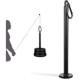 32cm Fitness Hantelscheibe Ladestift mit 8cm Tragende Karabinerhaken