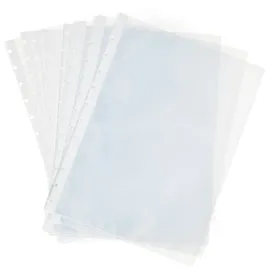 Exacompta 56270E 20er Pack Prospekthüllen DIN A4 Ersatzhüllen für Ringsichtmappen(56260E und 56277E) transparent