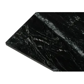 MASSIVMOEBEL24.DE Couchtisch Barcelona Schwarz Marmor 55 x 55 x 55 cm