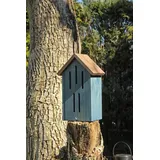 Dobar Schmetterlinghotel 19 x 15 cm blau braun