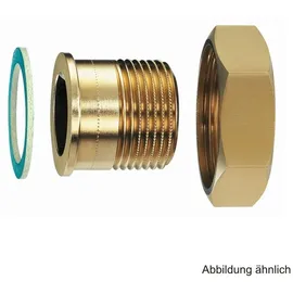 IMI Hydronic Engineering Verschraubung mit Schraubnippel R 1 Zoll für DN25 flachdichtend