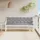 vidaXL Gartenbankauflage 200 x 50 x 7 cm grau 1 St.