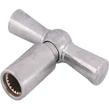 Schlösser Armaturen Steckschlüssel mit Innenverzahnung DN 15 1/2"