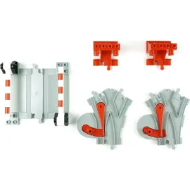 LEGO Duplo Eisenbahn Weiche Bahnübergang Prellbock 10882