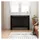 vidaXL Heizkörperabdeckung Schwarz Eichen-Optik 112 x 19 x 81,5 cm