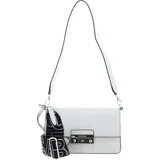 Picard Superstar Schultertasche Leder Grau/Weiß