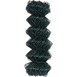 vidaXL Maschendrahtzaun 10 x 60 cm Grün/Stahl