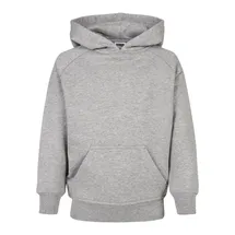 URBAN CLASSICS Blank Kapuzenpullover Grey 122-128 cm