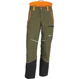 KOX Schnittschutzhose Mistral 3.0 Grün/orange Größe 98 Schlank Und Groß Typ A Kwf-standard