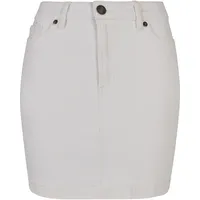 URBAN CLASSICS Organic Stretch Kurzer Rock Mit Hoher Taille Off White Raw 32