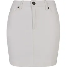 URBAN CLASSICS Organic Stretch Kurzer Rock Mit Hoher Taille Off White Raw 32