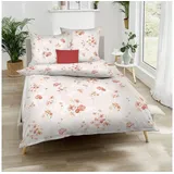 KAEPPEL Interlock Jersey Bettwäsche Delicate Poppies rot