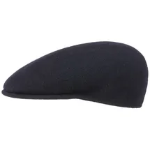 KANGOL Flat Cap (1-St) Schiebermütze mit Schirm blau XXL (62-63 cm)