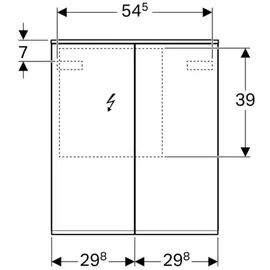 Geberit Option Plus 60 cm