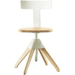Magis - Tuffy The Wild Bunch Stuhl, Buche natur / weiß (1735 C)