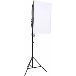 vidaXL Fotostudio-Set mit Beleuchtung, Hintergrund und Reflektor