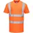 PORTWEST RT23 Hochsichtbares Bahn-T-Shirt orange XXL