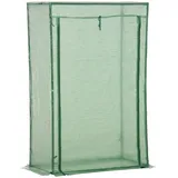 Outsunny - Gewächshaus - 100Lx50Wx150Hcm - Dunkelgrün