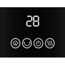 Webber THERMOVENTILATOR 2200 W Schwarz