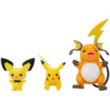 Jazwares Pokémon - Select Evolution 3 Pack Pikachu