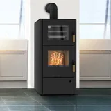 Fireplace Elite Inda Kaminofen Stahl schwarz