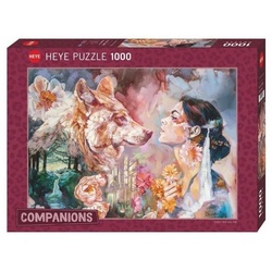 HEYE Puzzle 299606 – Shared River – 1000 Teile, 70 x 50 cm, 1000 Puzzleteile bunt