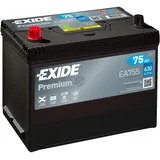 Exide EA755 75Ah 12V
