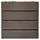 prestige home living outdoor Terrassenfliese WPC Maurice Kaffeebraun 30 x 30 cm 11 St.