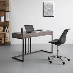 Schreibtisch Alessia Nuss MDF ca. 120x50 cm