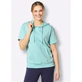 CATAMARAN Kapuzen-Shirt Mint 44/46
