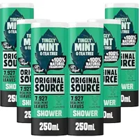 Shower Gel Mint and Tea Tree 6 x 250 ml