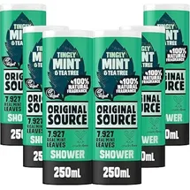 Shower Gel Mint and Tea Tree 6 x 250 ml
