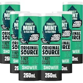 Shower Gel Mint and Tea Tree 6 x 250 ml