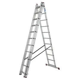 Krause Corda Vielzweckleiter 3 x 11 Sprossen