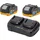 PROCRAFT Starter Set 20 V Doppel Ladegerät + 2x 4,0 Ah Akku