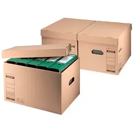 Leitz Archivboxen 6081 braun 32,5 x 44,0 x 28,0 cm, 10 St.