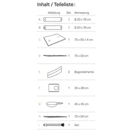 Canadian Cat Company Granville Kratzbaum 157 x 60 x 170 cm beige
